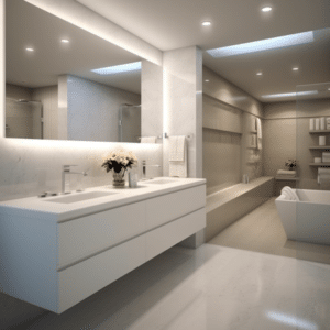 Spark Design Studio, Canadian Inspired Lighting, Interior Design, Bathroom Lighting